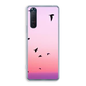CaseCompany Fly away: Sony Xperia 5 II Transparant Hoesje