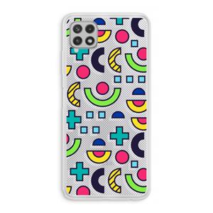 CaseCompany 8-bit N°6: Samsung Galaxy A22 4G Transparant Hoesje