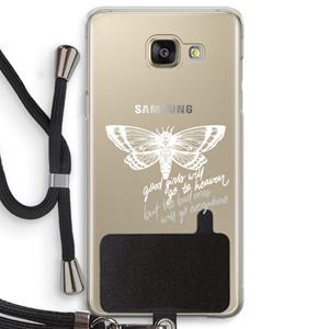 CaseCompany Good or bad: Samsung Galaxy A5 (2016) Transparant Hoesje met koord
