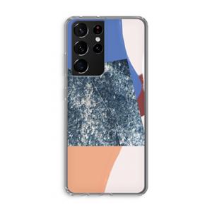 CaseCompany Billy: Samsung Galaxy S21 Ultra Transparant Hoesje
