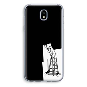CaseCompany Musketon Painter: Samsung Galaxy J5 (2017) Transparant Hoesje
