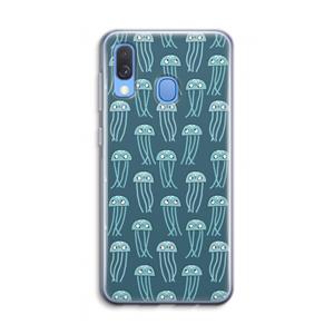 CaseCompany Kwallie: Samsung Galaxy A40 Transparant Hoesje