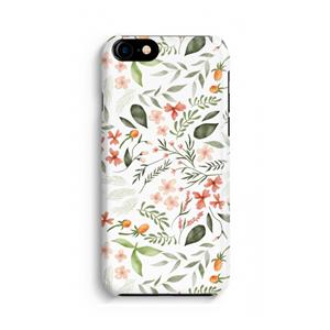 CaseCompany Sweet little flowers: iPhone 8 Volledig Geprint Hoesje