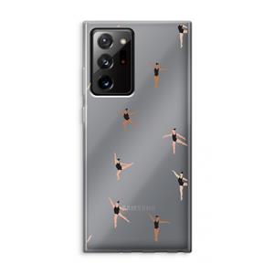 CaseCompany Dancing #1: Samsung Galaxy Note 20 Ultra / Note 20 Ultra 5G Transparant Hoesje