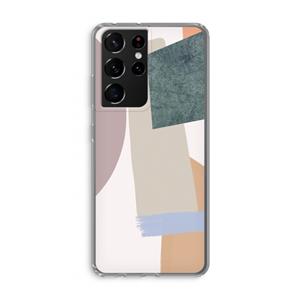 CaseCompany Lindo: Samsung Galaxy S21 Ultra Transparant Hoesje