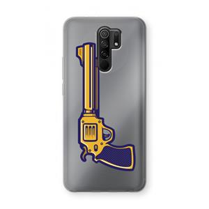 CaseCompany Pew Pew Pew: Xiaomi Redmi 9 Transparant Hoesje