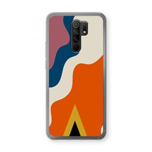 CaseCompany Noor A: Xiaomi Redmi 9 Transparant Hoesje