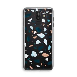 CaseCompany Terrazzo N°13: Samsung Galaxy J8 (2018) Transparant Hoesje