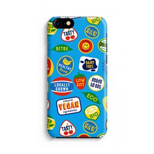 CaseCompany Fruitsticker: iPhone 8 Volledig Geprint Hoesje