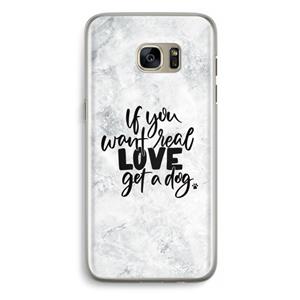 CaseCompany Partner in crime: Samsung Galaxy S7 Edge Transparant Hoesje