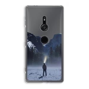 CaseCompany Wanderlust: Sony Xperia XZ2 Transparant Hoesje