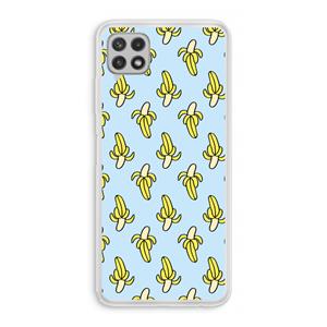 CaseCompany Bananas: Samsung Galaxy A22 4G Transparant Hoesje