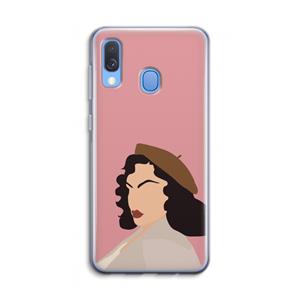 CaseCompany Confidence: Samsung Galaxy A40 Transparant Hoesje