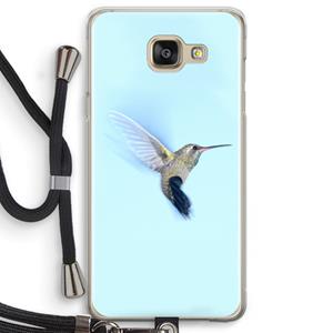 CaseCompany Kolibri: Samsung Galaxy A5 (2016) Transparant Hoesje met koord