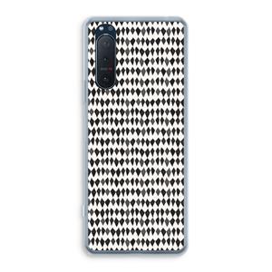 CaseCompany Crazy shapes: Sony Xperia 5 II Transparant Hoesje
