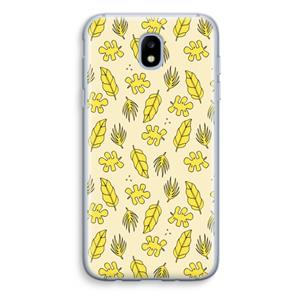 CaseCompany Herfst: Samsung Galaxy J5 (2017) Transparant Hoesje