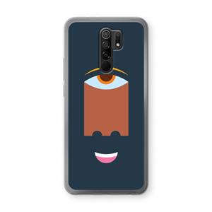 CaseCompany Mono M: Xiaomi Redmi 9 Transparant Hoesje