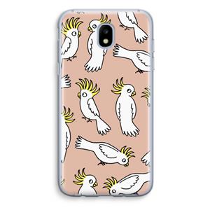 CaseCompany Papegaai: Samsung Galaxy J5 (2017) Transparant Hoesje