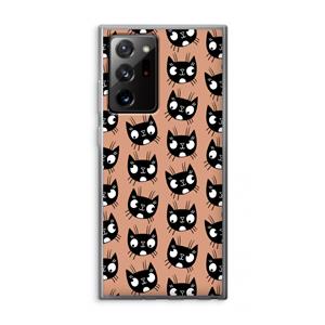 CaseCompany Kat: Samsung Galaxy Note 20 Ultra / Note 20 Ultra 5G Transparant Hoesje