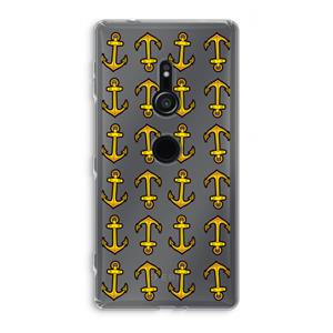 CaseCompany Musketon Anchor: Sony Xperia XZ2 Transparant Hoesje