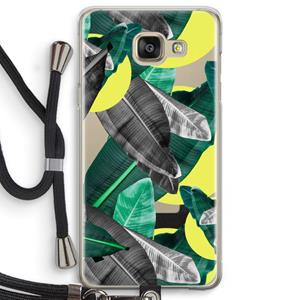 CaseCompany Fantasie jungle: Samsung Galaxy A5 (2016) Transparant Hoesje met koord