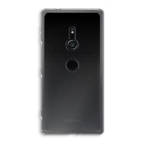 CaseCompany Musketon Halftone: Sony Xperia XZ2 Transparant Hoesje