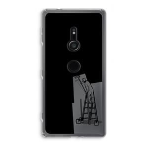 CaseCompany Musketon Painter: Sony Xperia XZ2 Transparant Hoesje