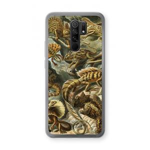 CaseCompany Haeckel Lacertilia: Xiaomi Redmi 9 Transparant Hoesje