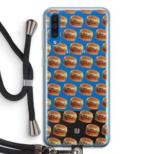 CaseCompany Giants: Samsung Galaxy A50 Transparant Hoesje met koord