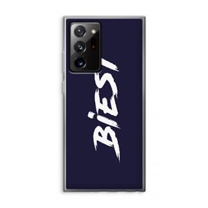 CaseCompany Biest: Samsung Galaxy Note 20 Ultra / Note 20 Ultra 5G Transparant Hoesje