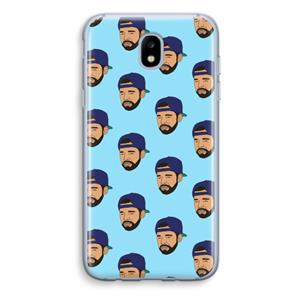 CaseCompany Drake Away: Samsung Galaxy J5 (2017) Transparant Hoesje