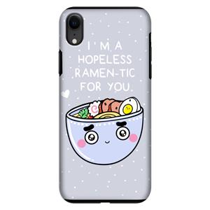 CaseCompany I'm A Hopeless Ramen-Tic For You: iPhone XR Tough Case