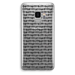 CaseCompany Crazy shapes: Samsung Galaxy S9 Transparant Hoesje