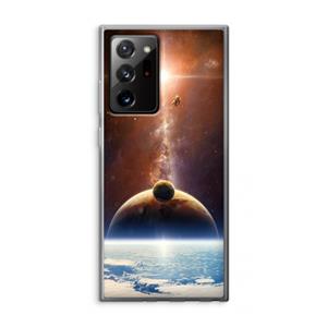 CaseCompany Omicron 2019: Samsung Galaxy Note 20 Ultra / Note 20 Ultra 5G Transparant Hoesje