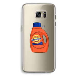 CaseCompany Ultra Sensitive: Samsung Galaxy S7 Edge Transparant Hoesje