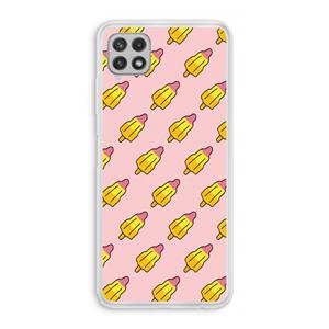 CaseCompany Waterijsjes: Samsung Galaxy A22 4G Transparant Hoesje