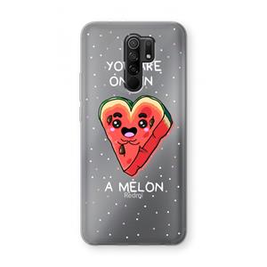 CaseCompany One In A Melon: Xiaomi Redmi 9 Transparant Hoesje