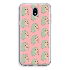 CaseCompany King Kylie: Samsung Galaxy J5 (2017) Transparant Hoesje