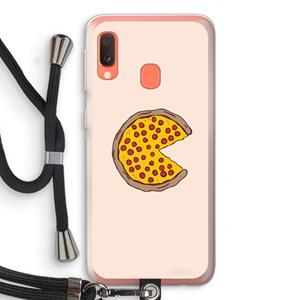 CaseCompany You Complete Me #2: Samsung Galaxy A20e Transparant Hoesje met koord