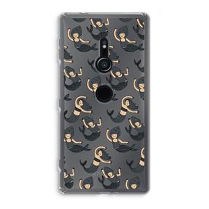 CaseCompany Zeemeermin: Sony Xperia XZ2 Transparant Hoesje