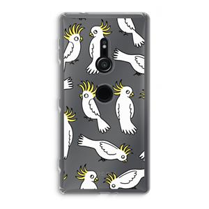 CaseCompany Papegaai: Sony Xperia XZ2 Transparant Hoesje