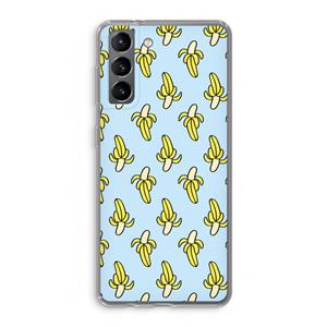 CaseCompany Bananas: Samsung Galaxy S21 Transparant Hoesje