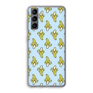 CaseCompany Bananas: Samsung Galaxy S21 Transparant Hoesje