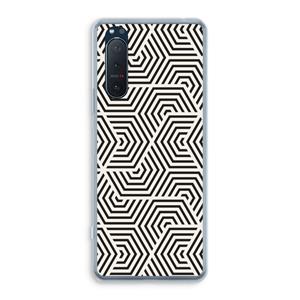 CaseCompany Magic pattern: Sony Xperia 5 II Transparant Hoesje