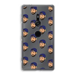 CaseCompany Drake Away: Sony Xperia XZ2 Transparant Hoesje