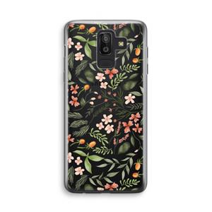 CaseCompany Sweet little flowers: Samsung Galaxy J8 (2018) Transparant Hoesje