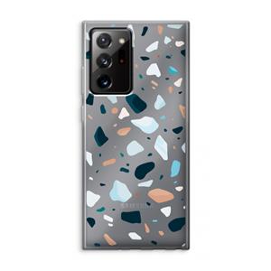 CaseCompany Terrazzo N°13: Samsung Galaxy Note 20 Ultra / Note 20 Ultra 5G Transparant Hoesje
