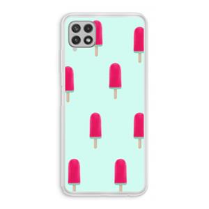 CaseCompany Waterijsje: Samsung Galaxy A22 4G Transparant Hoesje