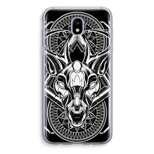 CaseCompany Oh Deer: Samsung Galaxy J5 (2017) Transparant Hoesje