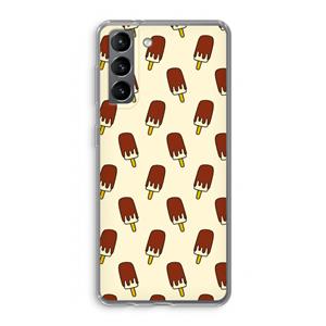 CaseCompany Yummy: Samsung Galaxy S21 Transparant Hoesje